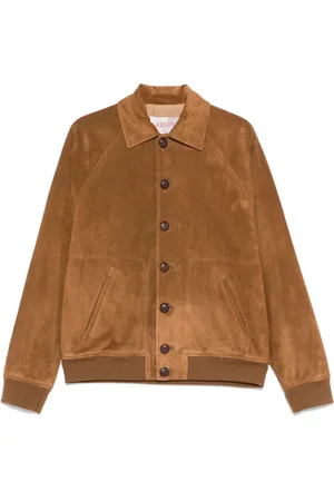 VALENTINO GARAVANI Suede bomber jacket