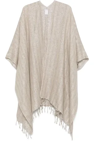 Brunello Cucinelli Lamé-effect coat