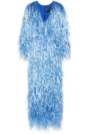 LOULOU Frinfed maxi dress