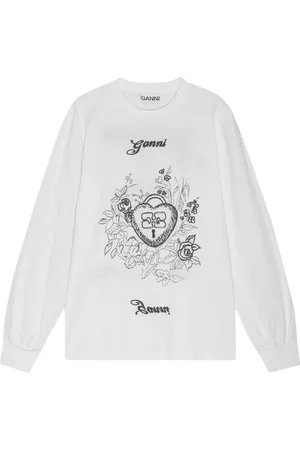 Ganni Graphic-print sweatshirt