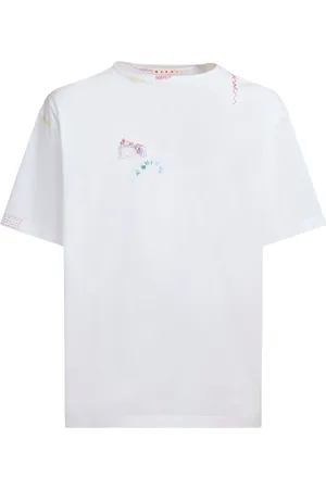 Marni Embroidered logo t-shirt