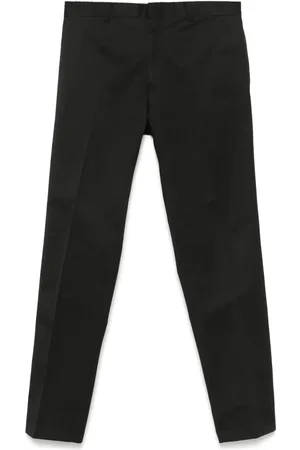 Dior 2000s pressed-crease trousers