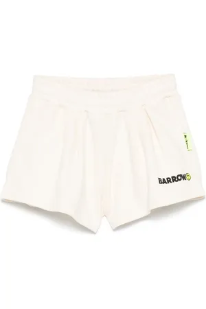 BARROW Logo-print track shorts