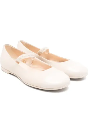 Emporio Armani Nappa-leather ballet flats