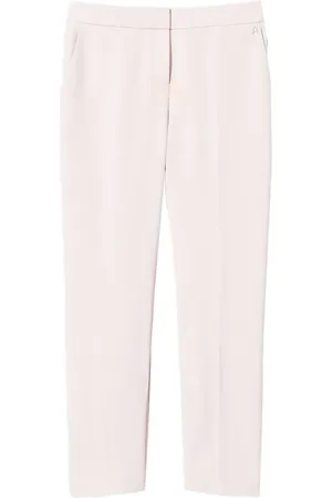 Twin-Set Crêpe cigarette trousers