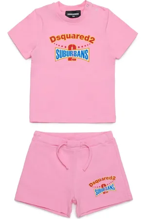 Dsquared2 Logo-print short set