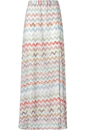 Missoni Zigzag-woven maxi skirt