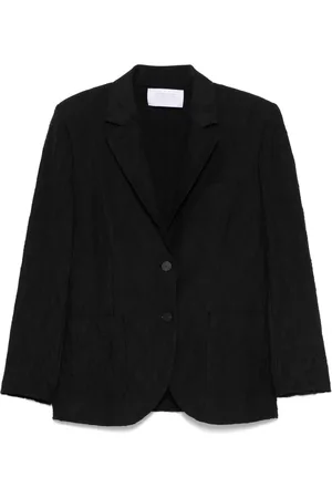 Harris Wharf London Crinkled-finish blazer