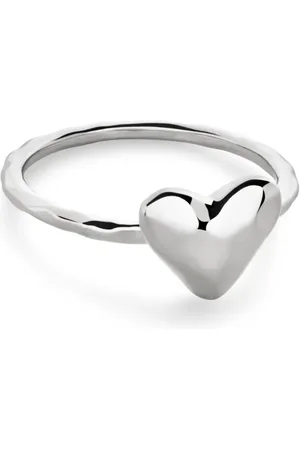 Monica Vinader Heart Stacking ring