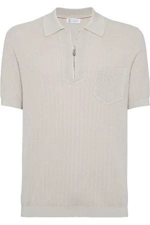 Brunello Cucinelli Knitted polo shirt