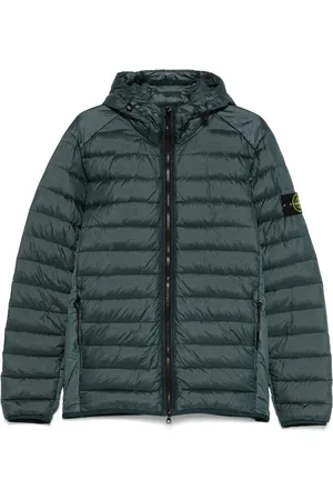 Stone Island Hooded puffer jacker