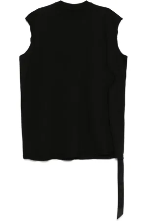 Rick Owens Jersey-texture tank top