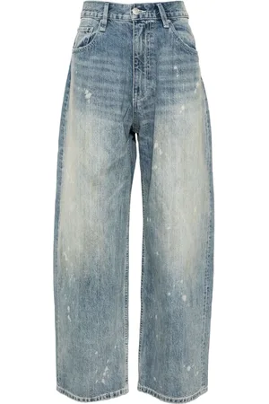 CROQUIS Retro straight-leg jeans