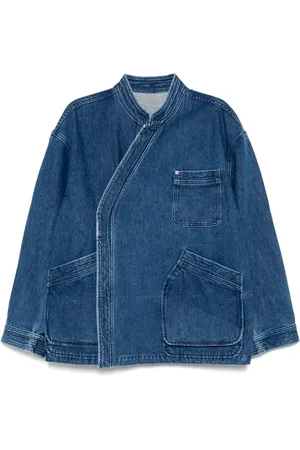CROQUIS Standing collar denim jackets