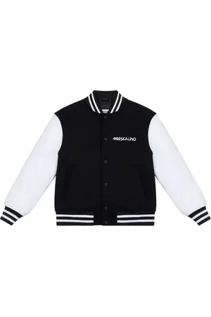 Moschino Logo-print bomber jacket