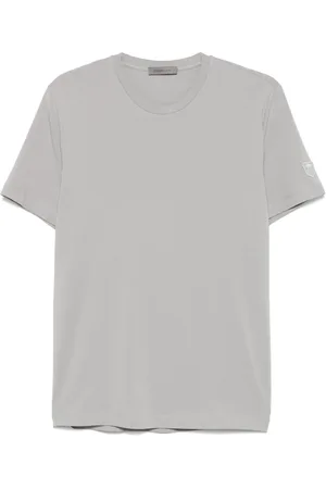 corneliani Logo-embroidered T-shirt