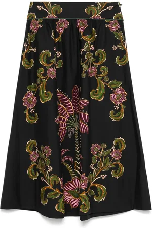 Farm Rio Ravenala midi skirt