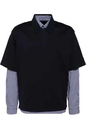 CROQUIS Spliced long-sleeves top