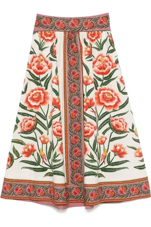 Farm Rio Ainika midi skirt