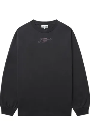 Ganni Logo-print sweatshirt
