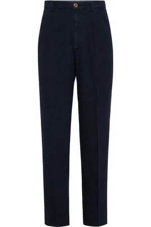 Brunello Cucinelli Creased straight trousers