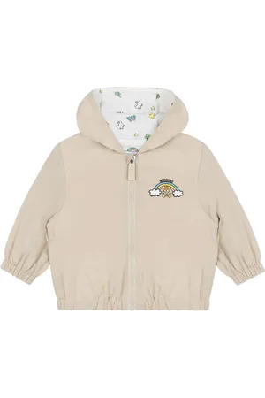 Moschino Logo-print hooded jacket