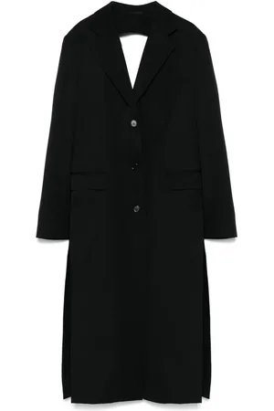 Simone Rocha Bow-detail cut-out coat