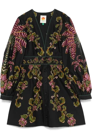 Farm Rio Ravenala mini dress