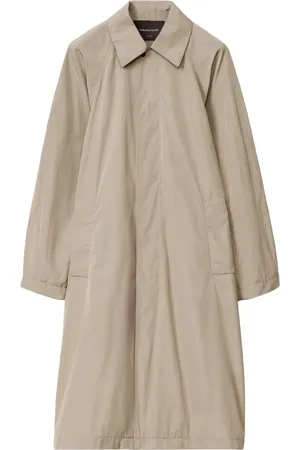 Fabiana Filippi Pointed-collar trench coat
