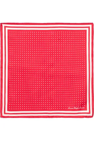 Ralph Lauren Polka-dot silk scarf