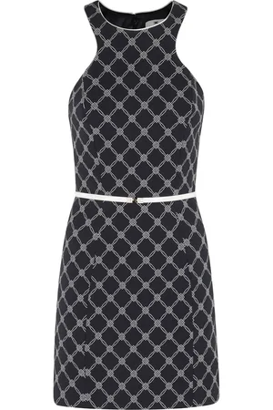 Elisabetta Franchi Printed crêpe mini dress