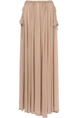 Serafini Drawstring maxi skirt