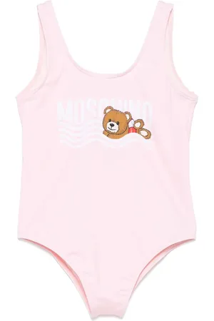Moschino Logo-print swimsuit