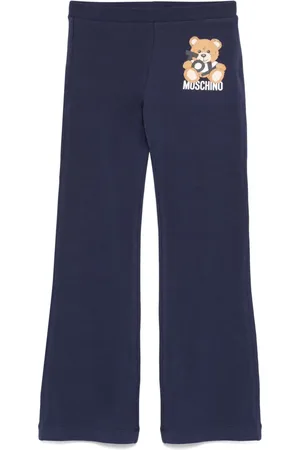 Moschino Leo Teddy-print sweatpants