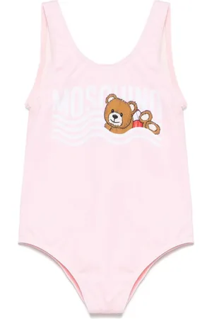 Moschino Logo-print swimsuit