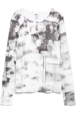 DKNY Sequinned T-shirt
