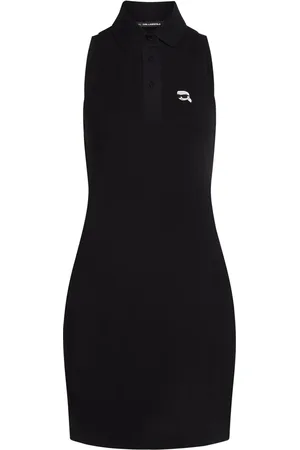 Karl Lagerfeld Ikon-appliqué dress