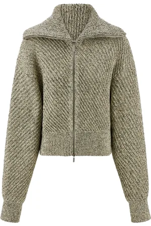 Salvatore Ferragamo Knitted bomber jacket