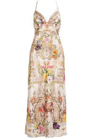 Camilla The Egyptian Rose Chain Detail Slip dress