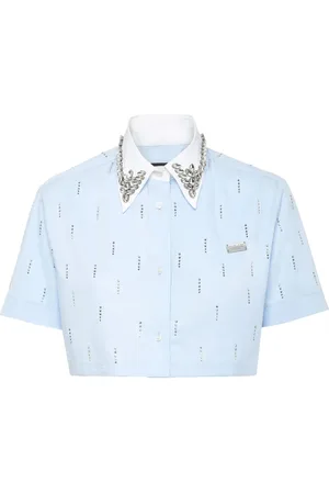 Philipp Plein Cropped shirt