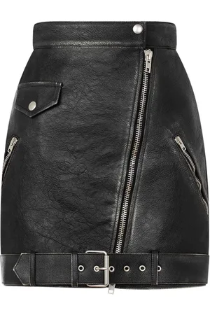 Moschino Leather skirt
