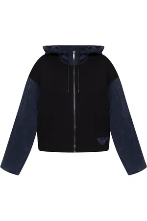 Emporio Armani Logo hooded jacket