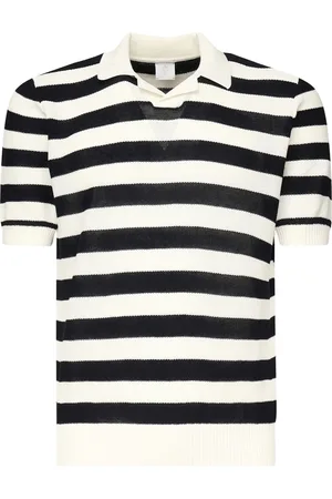 ELEVENTY Striped polo shirt