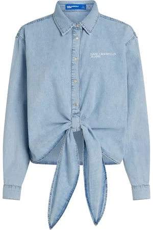 Karl Lagerfeld Knot-detail shirt