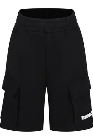 BARROW Logo-print cotton shorts