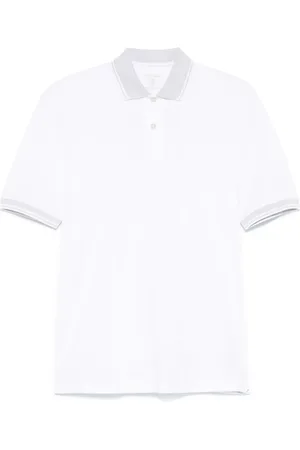 ELEVENTY Piqué-weave polo shirt