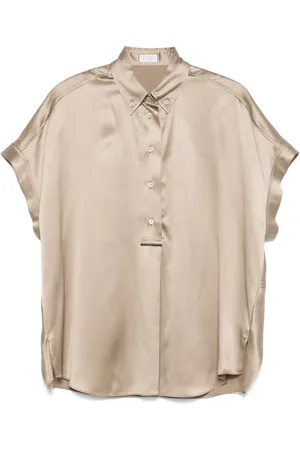 Brunello Cucinelli Satin blouse