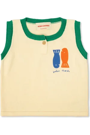 Bobo Choses Sleeveless knitted top