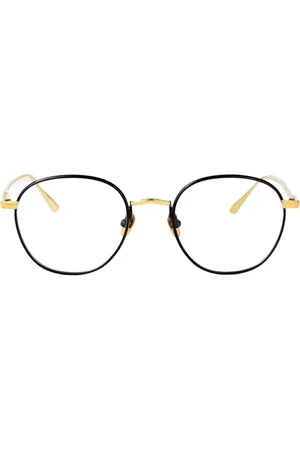 Linda Farrow Jules round-frame glasses