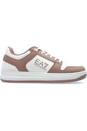 EA7 Embossed-logo sneakers